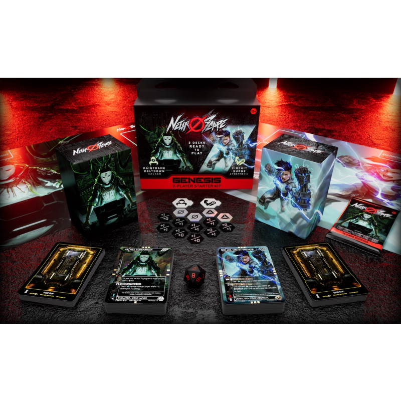 NEUROSCAPE - GENESIS UNLIMITED 2 PLAYER STARTED KIT DISPLAY - INGLÉS