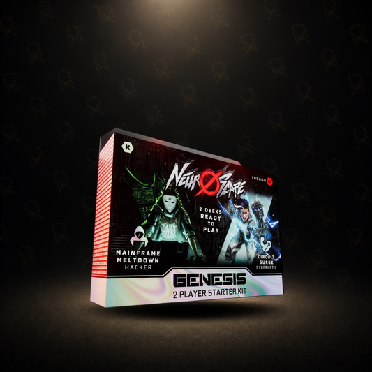 NEUROSCAPE - GENESIS UNLIMITED 2 PLAYER STARTED KIT DISPLAY - INGLÉS